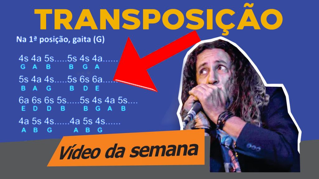 Gaita de Boca – Como fazer a Transposição de Tablatura.